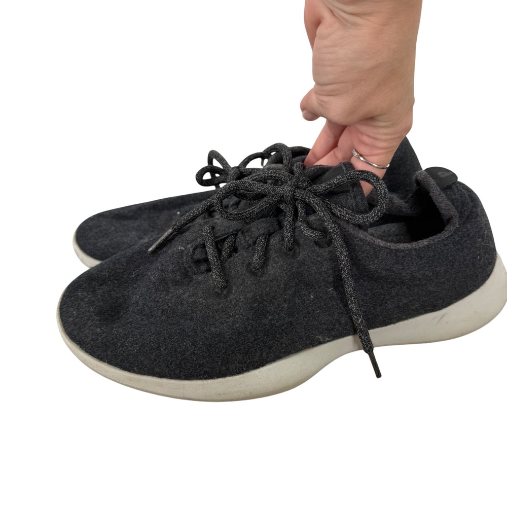 Allbirds Wool Runners Charcoal Grey Merino Wool Sneakers Womens 10 Womens 10